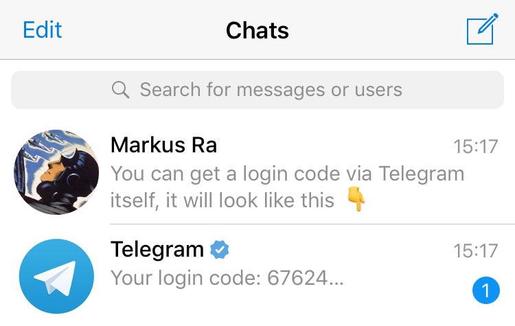 Telegram 苹果版下载 iOS / iPadOS