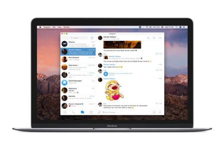 Telegram Mac版下载 macOS 11+